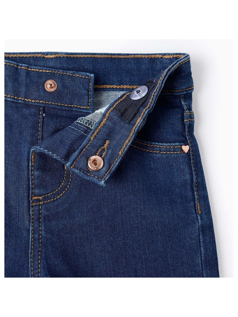Jupe Jean Denim GapKids 1969 - Taille 8 Réglable, 100% Coton, Bleu (état Très Bon)