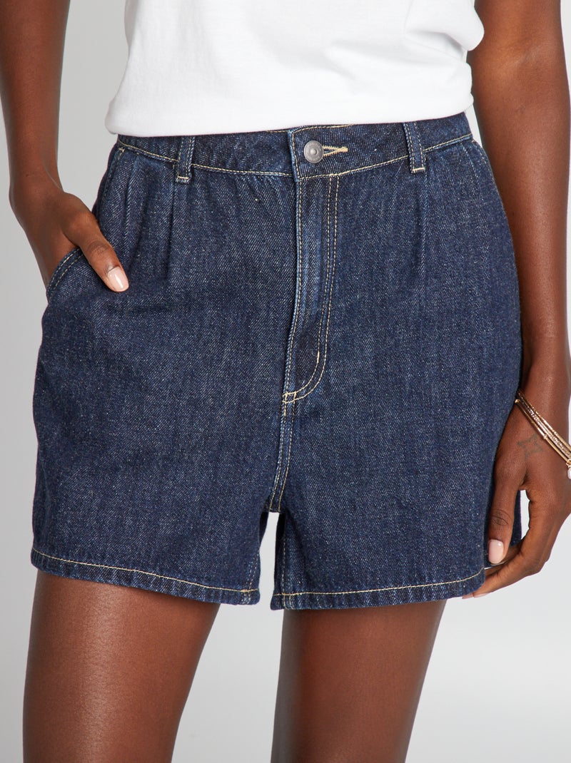 Short denim x chanvre Brut - Kiabi