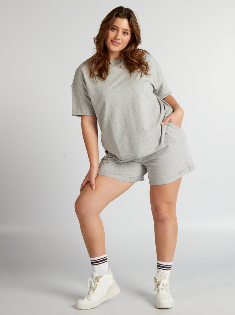 Short d'ensemble Gris - Kiabi