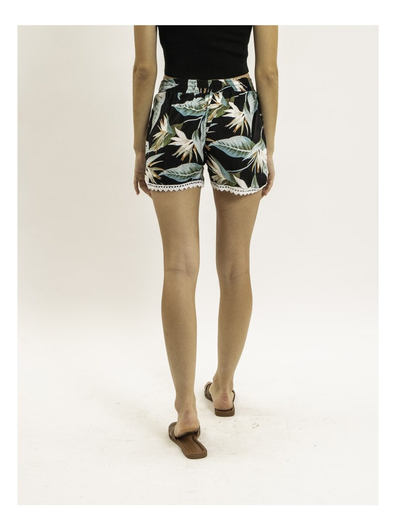 Short dentelle et motifs XIDIVA Noir - Kiabi