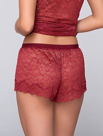 Short dentelle MICRO TOUCH LACE