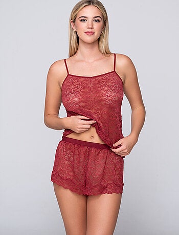 Short dentelle MICRO TOUCH LACE