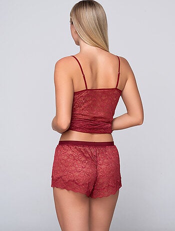 Short dentelle MICRO TOUCH LACE