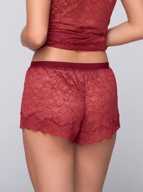 Short dentelle MICRO TOUCH LACE - Kiabi