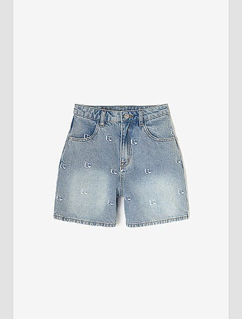 Short DIONYGI en jeans 'Le Temps Des Cerises'