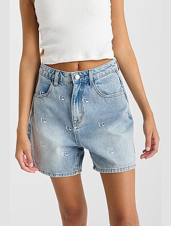 Short DIONYGI en jeans 'Le Temps Des Cerises'