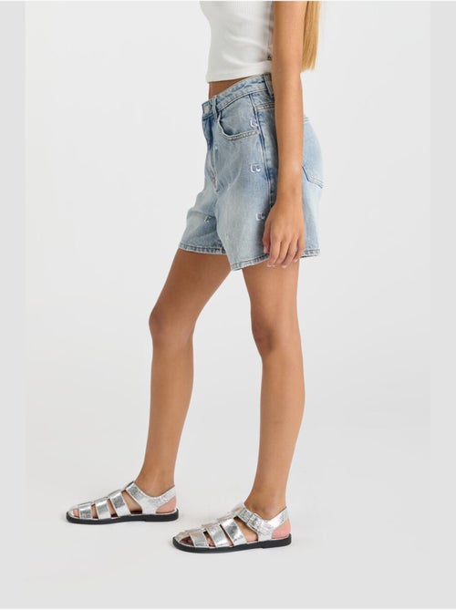 Short dionygi en jeans 'le temps des cerises' - Kiabi Short dionygi en jeans 'le temps des cerises' - Kiabi