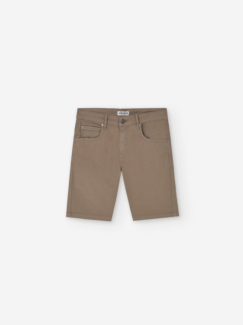 Short Dobby Kaki - Kiabi