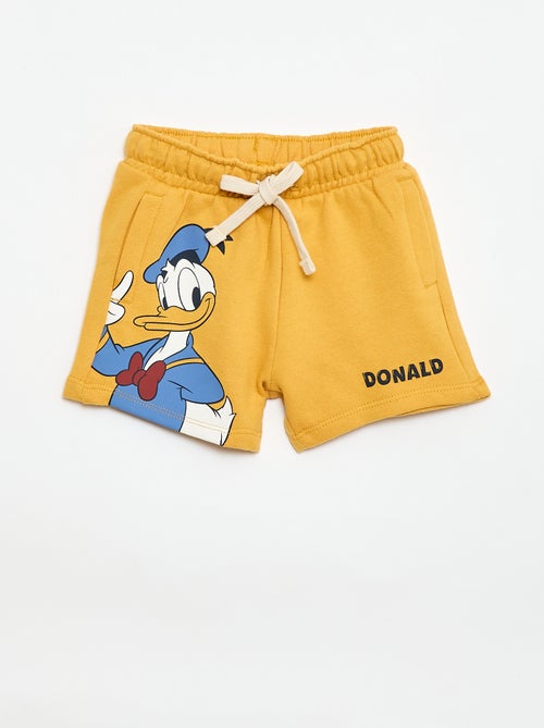 Short 'Donald' 'Disney' en molleton non gratté - Kiabi