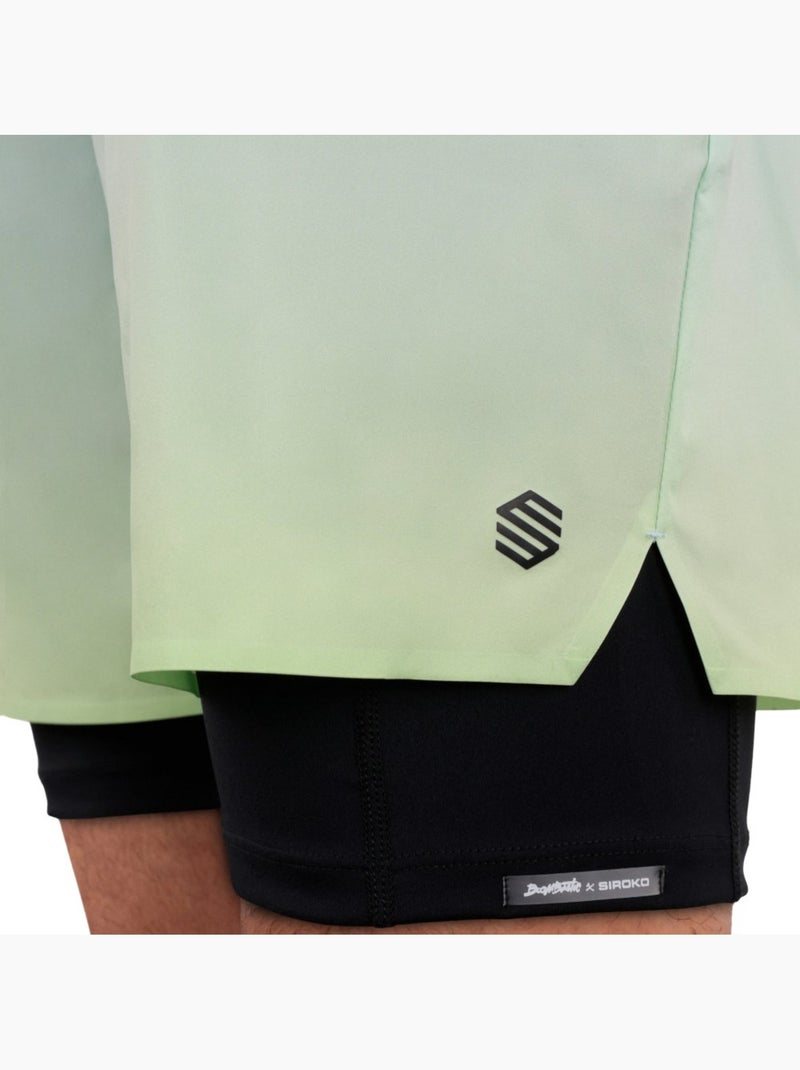 Short double couche homme boombastic homme bbc clap Vert - Kiabi