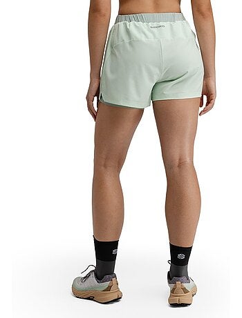 Short double couche trail running femme randonnée femme araroa mint