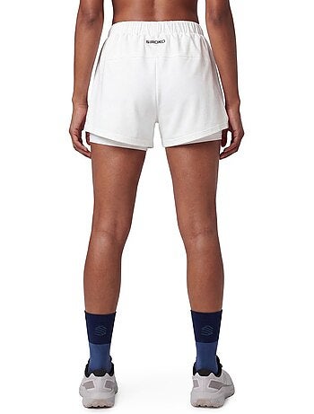Short double couche trail running femme randonnée femme araroa-w