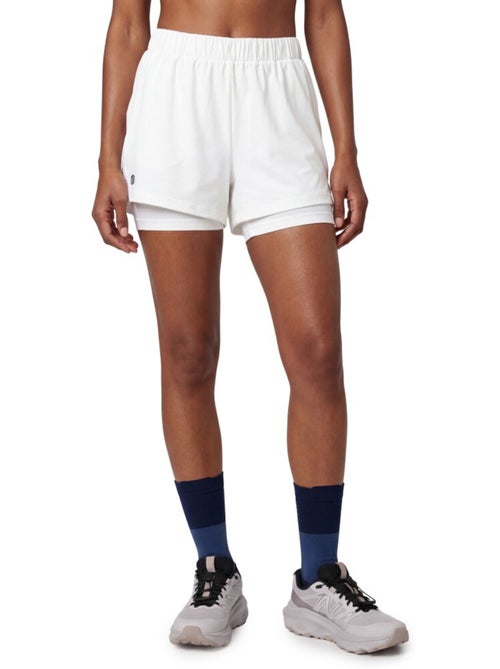 Short double couche trail running femme randonnée femme araroa-w - Kiabi Short double couche trail running femme randonnée femme araroa-w - Kiabi
