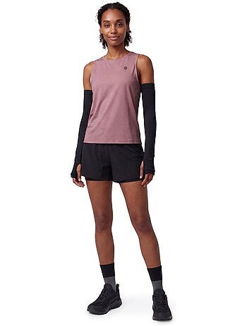 Short double couche trail running femme randonnée femme araroa-w