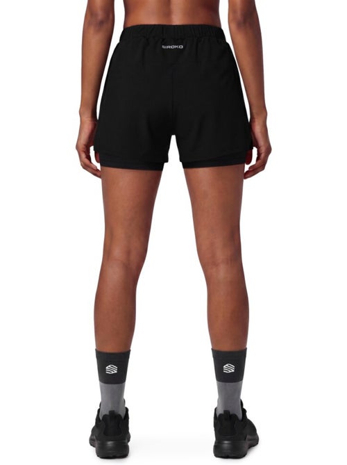 Short double couche trail running femme randonnée femme araroa-w - Kiabi Short double couche trail running femme randonnée femme araroa-w - Kiabi