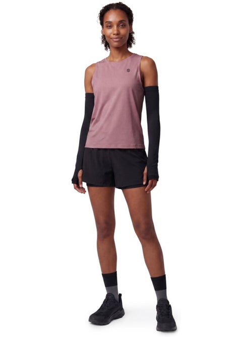 Short double couche trail running femme randonnée femme araroa-w - Kiabi Short double couche trail running femme randonnée femme araroa-w - Kiabi