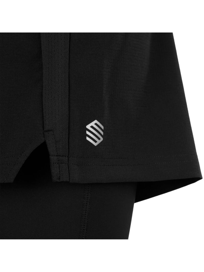 Short double couche trail running femme randonnée femme araroa-w Noir - Kiabi