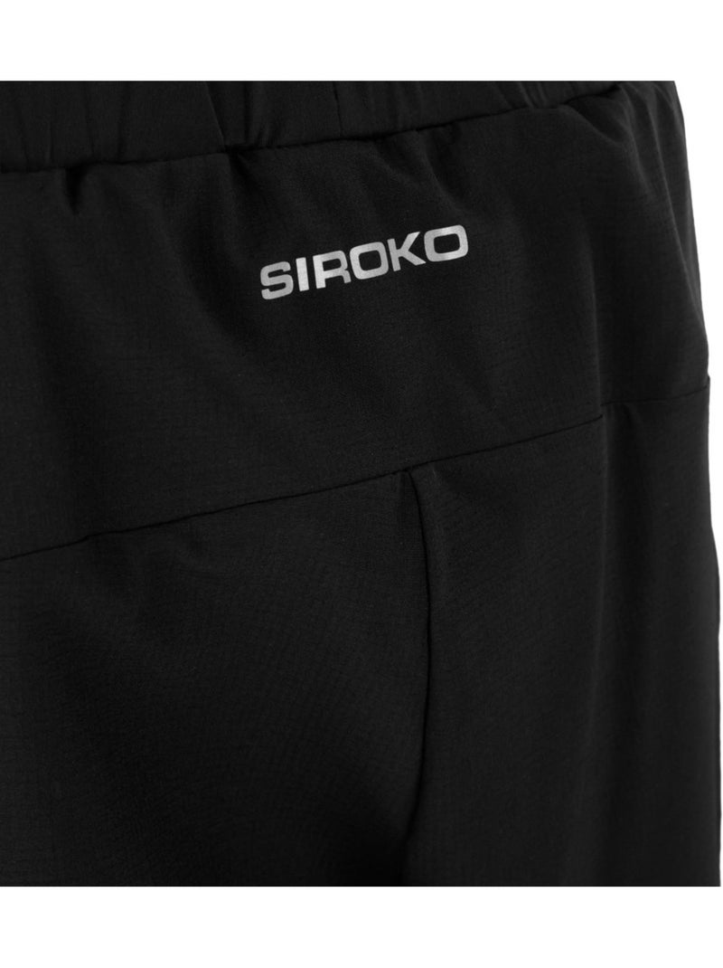 Short double couche trail running femme randonnée femme araroa-w Noir - Kiabi