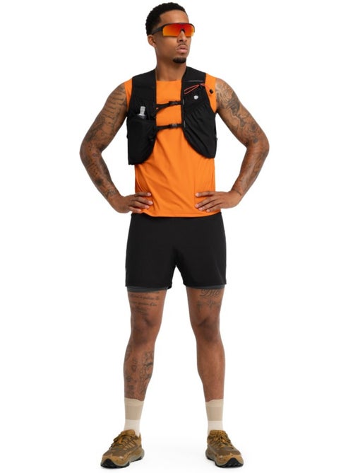 Short double couche trail running homme randonnée homme overland - Kiabi Short double couche trail running homme randonnée homme overland - Kiabi