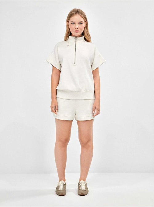 Short double doux cordon avant - Kiabi Short double doux cordon avant - Kiabi