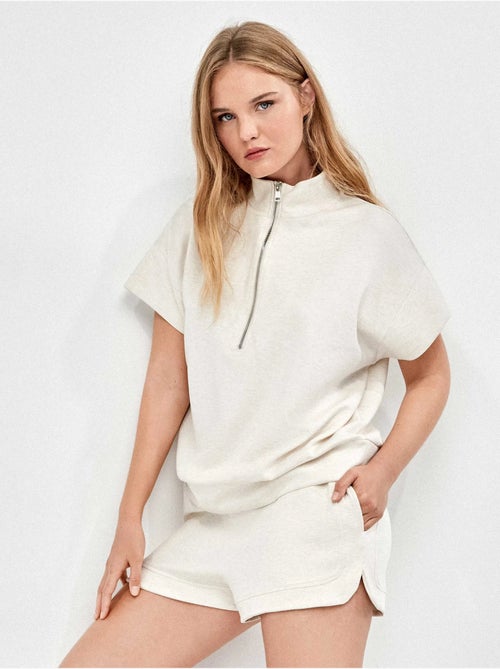 Short double doux cordon avant - Kiabi Short double doux cordon avant - Kiabi