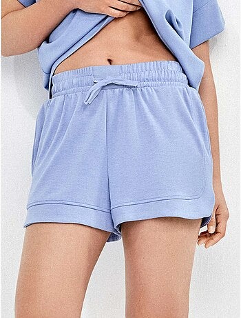 Short double doux cordon avant