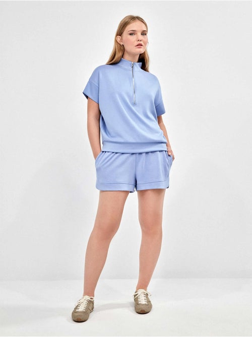 Short double doux cordon avant - Kiabi Short double doux cordon avant - Kiabi