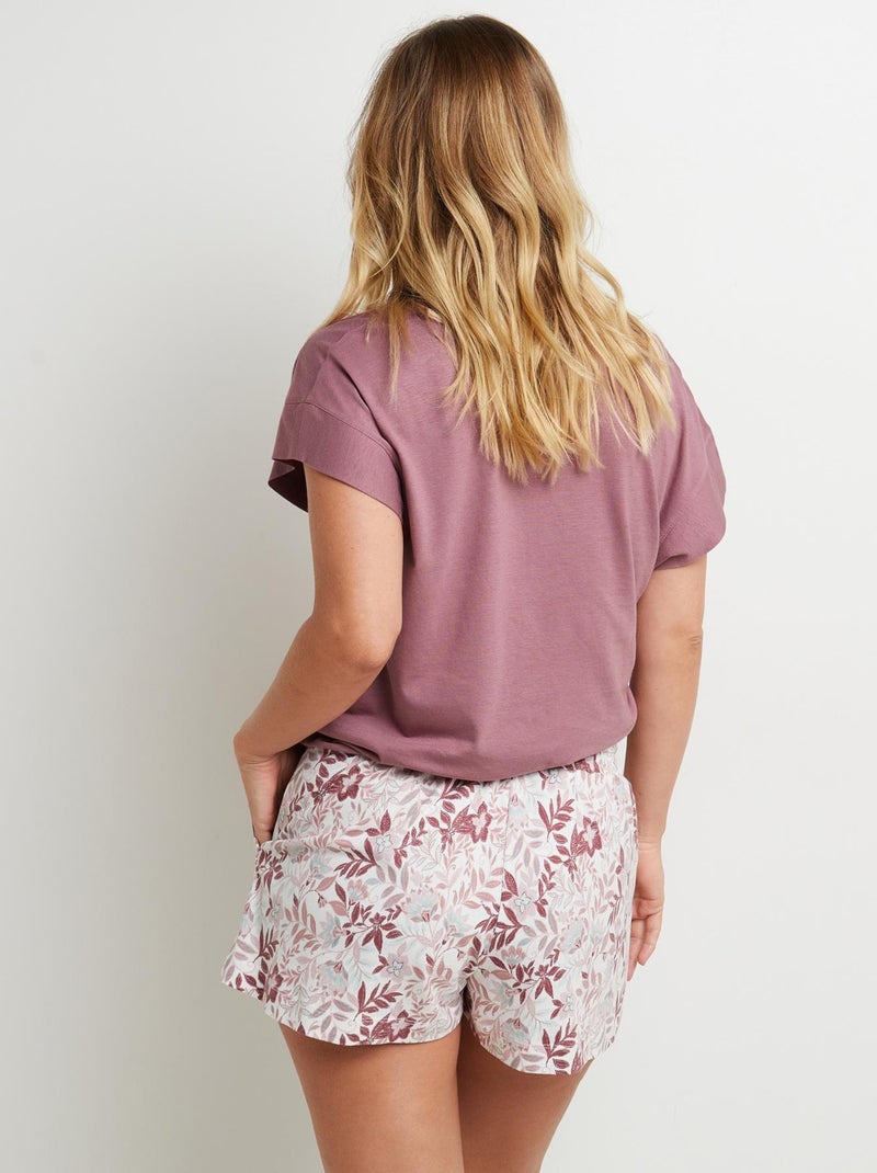 Short Douceur - RougeGorge Lingerie Violet - Kiabi