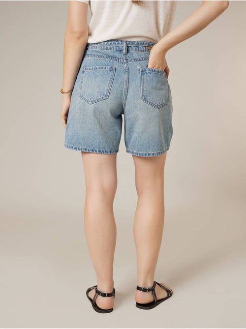 Short droit femme en jean 100% coton 'Deeluxe' - Kiabi