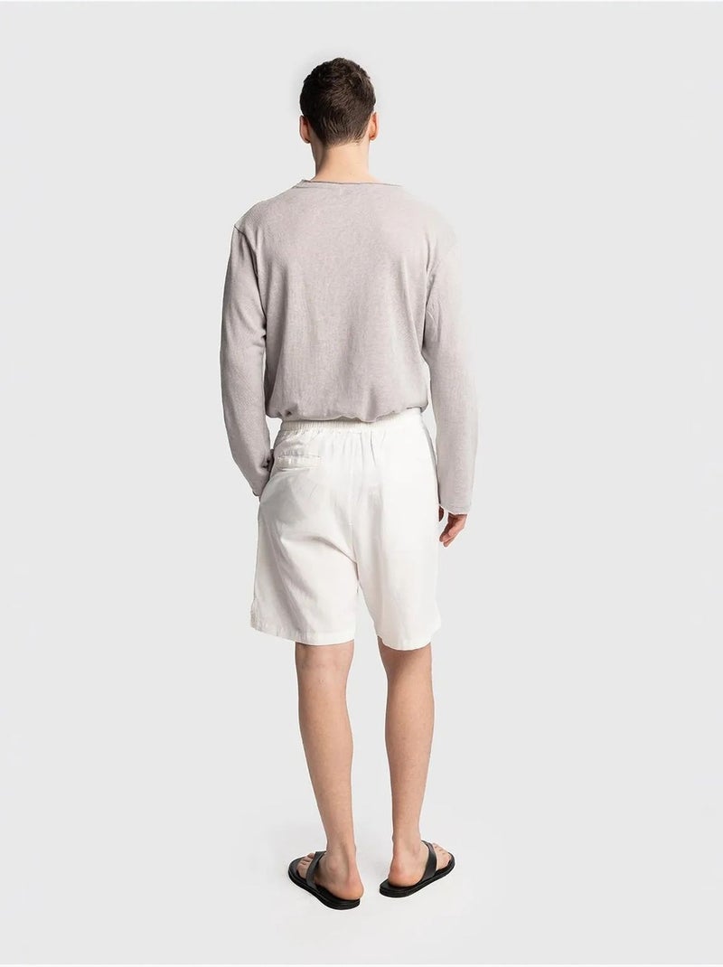 Short droit homme giesto Blanc - Kiabi