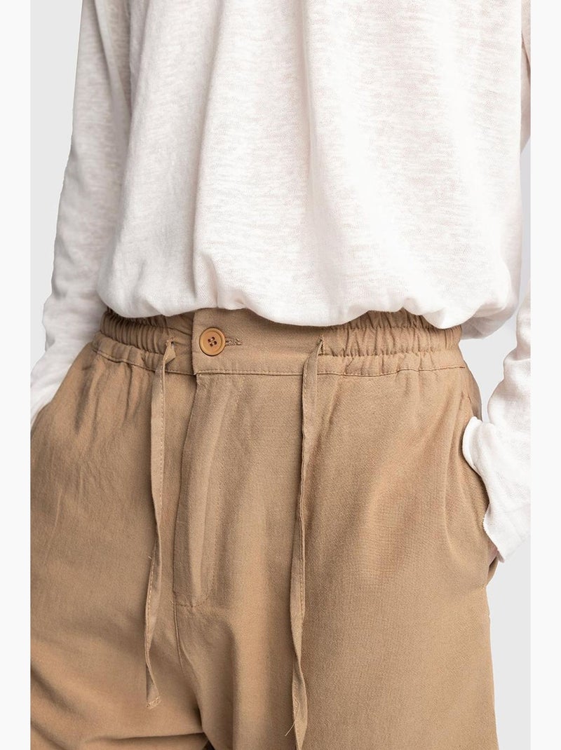 Short droit homme giesto Camel - Kiabi