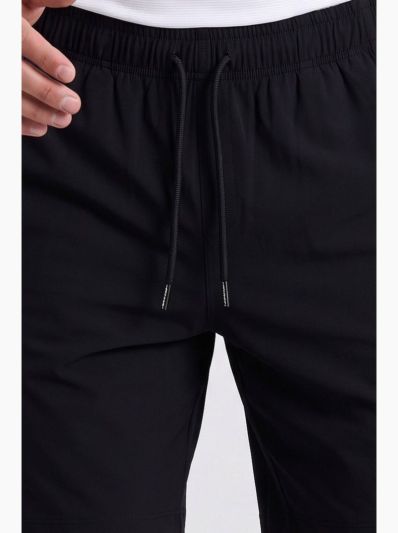 Short droit tommy Noir - Kiabi