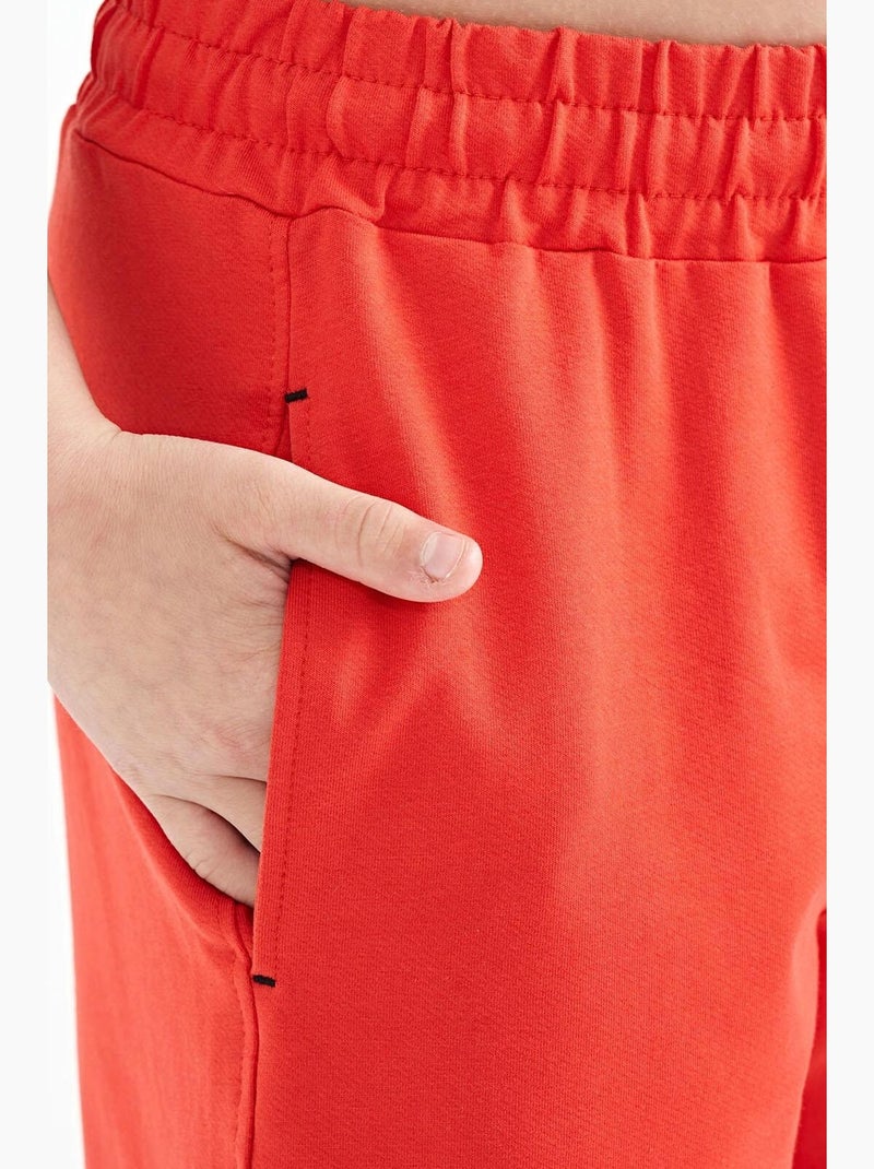 Short droit tommy Noir Rouge Blanc - Kiabi
