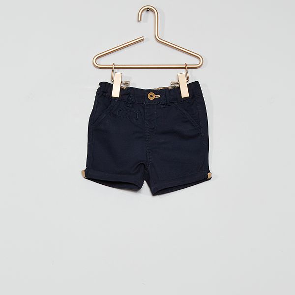 Short Eco Concu Bebe Garcon Bleu Marine Kiabi 6 30