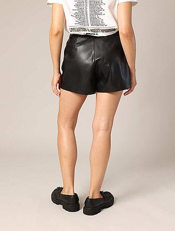 Short effet cuir 'Deeluxe'
