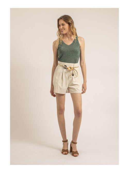 Short effet lin XEDONA - Kiabi