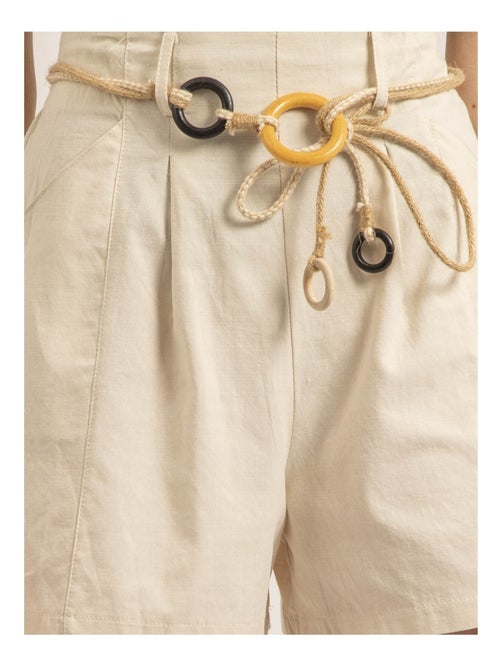 Short effet lin XEDONA - Kiabi