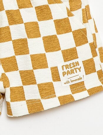Short en baby Terry