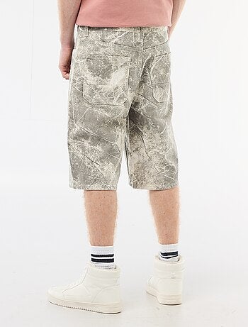 Short en baggy effet original en coton