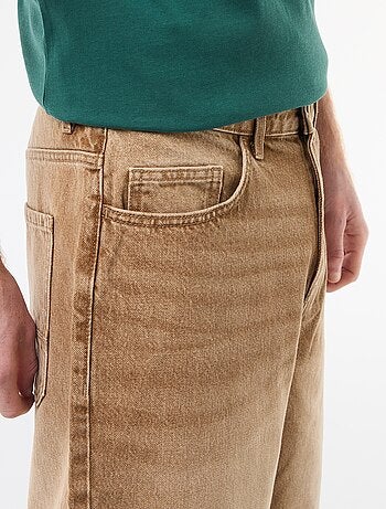 Short en baggy effet original en coton