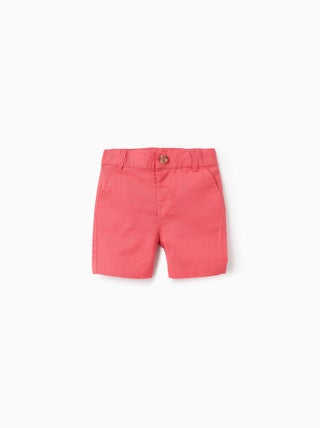 Short en Chino de Coton et Lin