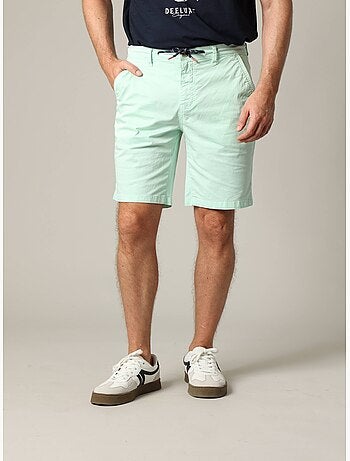 Short en coton avec braguette à fermeture à glissière 'Deeluxe'