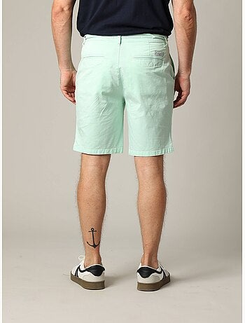 Short en coton avec braguette à fermeture à glissière 'Deeluxe'