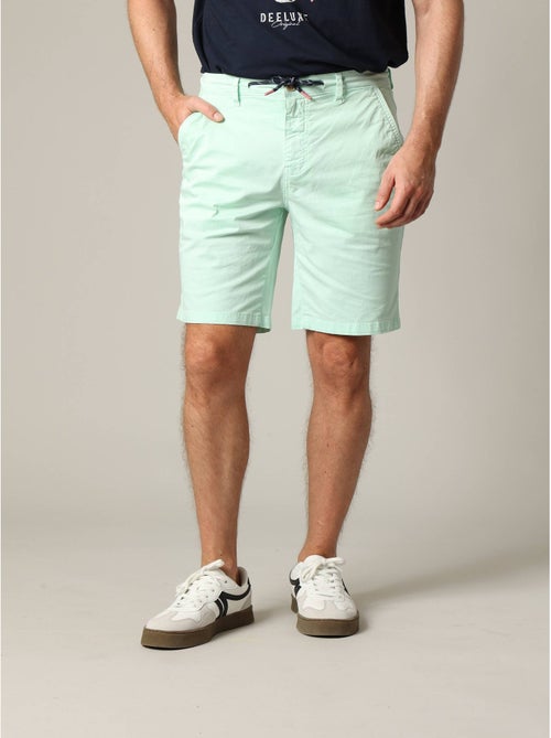 Short en coton avec braguette à fermeture à glissière 'Deeluxe' - Kiabi
