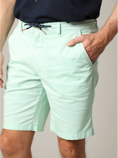 Short en coton avec braguette à fermeture à glissière 'Deeluxe' - Kiabi