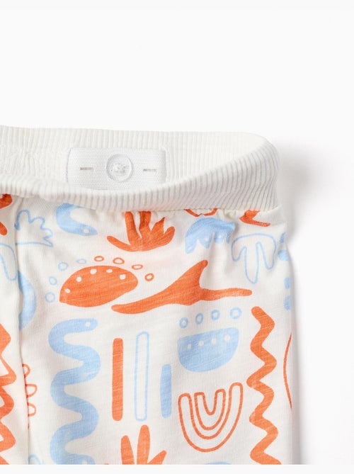 Short en coton avec imprimé - Kiabi
