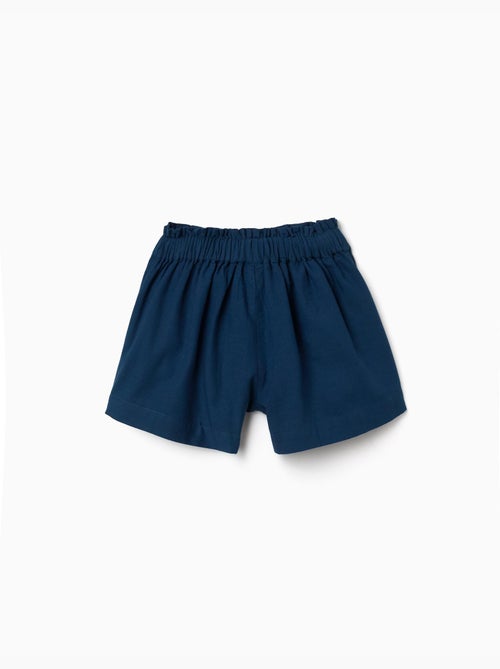 Short en coton avec taille élastique You&Me - Kiabi Short en coton avec taille élastique You&Me - Kiabi