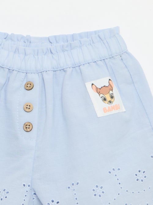 Short en coton 'Bambi' 'Disney' - Kiabi