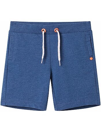 Short en coton enfant à taille ajustable avec cordon - vidaxl