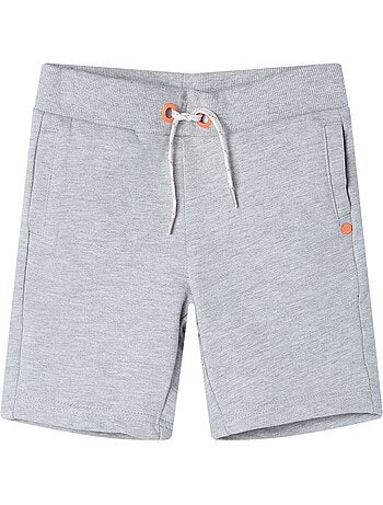 Short en coton enfant à taille ajustable avec cordon - vidaxl